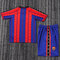 Dziecięcy zestaw piłkarski FC Barcelona home RETRO 97/98 Nike (koszulka+spodenki) #7 Figo