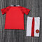 Dziecięcy zestaw piłkarski Manchester United home RETRO 96/97 Umbro (koszulka+spodenki) #7 Beckham