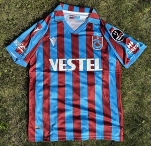 Koszulka piłkarska TRABZONSPOR Home 2021/22 Macron #72 Puchacz roz. M