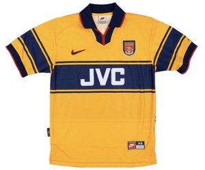 Koszulka piłkarska ARSENAL FC Retro Away 1997/99 NIKE #10 Bergkamp