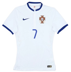 Koszulka piłkarska PORTUGALIA Away Retro Nike World Cup 2014 Player Version #7 Ronaldo