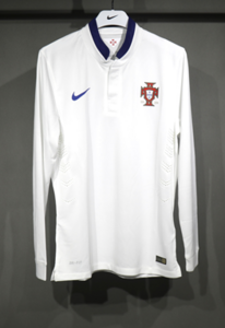 Koszulka piłkarska PORTUGALIA Away Retro Nike 2014 z długim rękawem #7 Ronaldo