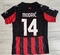 Dziecięcy zestaw piłkarski AC Milan home 25/26 Puma (koszulka+spodenki+getry) #14 Modrić