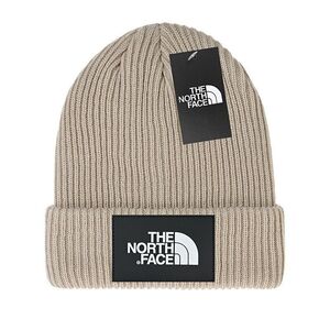 Czapka zimowa THE NORTH FACE LOGO CUFFED BEANIE Mushroom grey