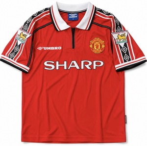 Koszulka piłkarska MANCHESTER UNITED home 98/99 Umbro Keane 16, roz. L