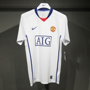 Koszulka piłkarska MANCHESTER UNITED Retro away player version 08/09 Nike #7 Ronaldo