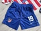Dziecięcy zestaw piłkarski ATLETICO MADRYT Home 25/26 NIKE (koszulka+spodenki+getry) #19 J.Alvarez