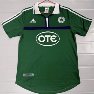 Koszulka piłkarska PANATHINAIKOS Ateny home Retro 2000/01 Adidas #23 Olisadebe