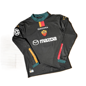 Koszulka piłkarska AS Roma Retro home 2004/05 Diadora