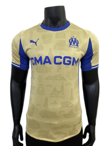 Koszulka piłkarska OLYMPIQUE Marsylia Authentic 4th 25/26 Puma #10 Greenwood