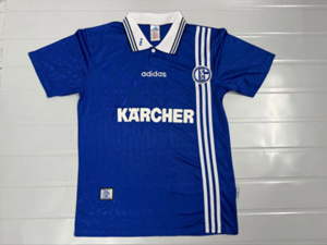 Koszulka piłkarska Schalke 04 Retro home Adidas 96/97