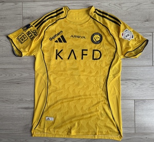 Koszulka piłkarska z długim rękawem AL-NASSR Home 25/26 Adidas Authentic Ronaldo 7 roz. XL