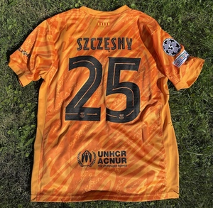 Koszulka bramkarska FC Barcelona Nike 24/25 Orange Szczęsny, roz. M