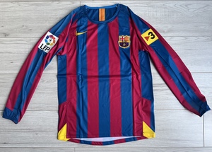 Koszulka piłkarska FC BARCELONA Home Retro 2005/06 Nike Ronaldinho, roz. M