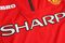 Koszulka piłkarska MANCHESTER UNITED Retro Home 98/99 UMBRO Beckham, roz. L