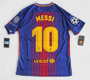 Koszulka piłkarska FC BARCELONA Home Retro 17/18 Nike MESSI roz. M