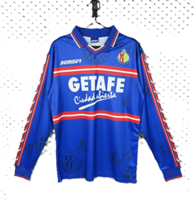 Koszulka piłkarska Getafe home 98/99 Bemiger retro long sleeve