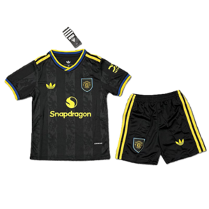 Dziecięcy zestaw piłkarski MANCHESTER UNITED ADIDAS 3rd 25/26 (koszulka+spodenki) #8 Fernandes