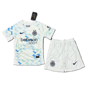 Dziecięcy zestaw piłkarski INTER MEDIOLAN away 25/26 NIKE (koszulka+spodenk) #7 Zieliński
