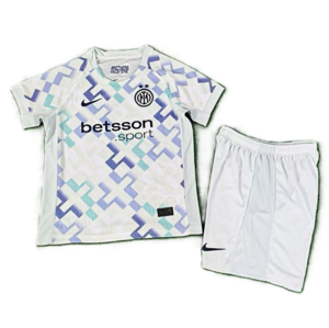 Dziecięcy zestaw piłkarski INTER MEDIOLAN away player version 25/26 NIKE (koszulka+spodenk) #7 Zieliński
