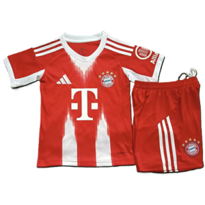 Dziecięcy zestaw piłkarski BAYERN MONACHIUM home 25/26 Adidas (koszulka+spodenki)