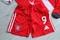 Dziecięcy zestaw piłkarski BAYERN MONACHIUM Home 25/26 Adidas (koszulka, spodenki i getry) Kane roz. 125-135cm