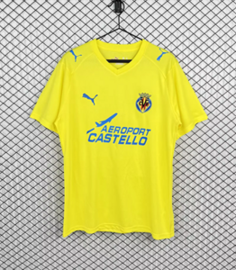 Koszulka piłkarska Villarreal CF Retro home 2008/09 Puma #8 Cazorla