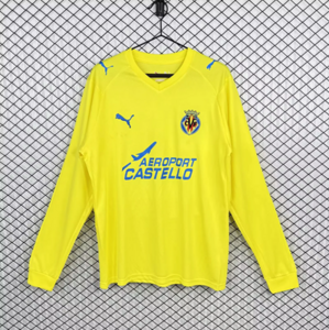 Koszulka piłkarska Villarreal CF Retro home long sleeve 2008/09 Puma #8 Cazorla
