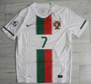 Koszulka piłkarska reprezentacja PORTUGALIA Away World Cup 2010 Nike Ronaldo, roz. M