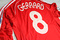Koszulka piłkarska z długim rękawem LIVERPOOL FC Retro Home 2006/08 Adidas Gerrard, roz. L