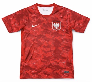 Koszulka piłkarska POLSKA Away Nike Stadium 2026 #9 Lewandowski