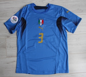 Koszulka piłkarska WŁOCHY Home World Cup 2006 PUMA Grosso 3, roz. M