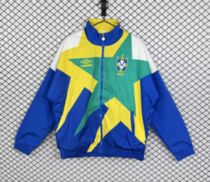 Kurtka piłkarska Brazylia Retro Umbro 1994