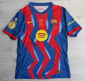 Koszulka piłkarska FC Barcelona 4th 25/26 SUPERCOPA DE ESPANA  Nike Vapor Match #9 Lewandowski
