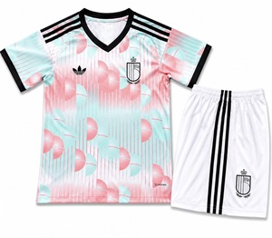 Dziecięcy zestaw piłkarski BELGIA Away World Cup 2026 ADIDAS (koszulka+spodenki)