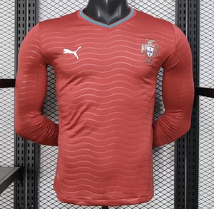 Koszulka piłkarska z długim rękawem PORTUGALIA home World Cup 2026 Puma Authentic #7 Ronaldo