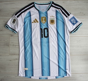 Koszulka piłkarska reprezentacja Argentyny Home World Cup 2026 Adidas Authentic Messi nr 10, rozmiar XL