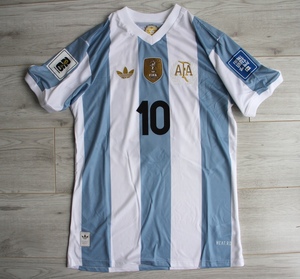 Koszulka piłkarska reprezentacja Argentyny Home 2024 50 th Anniversary Adidas Authentic  Messi nr 10, rozmiar XL