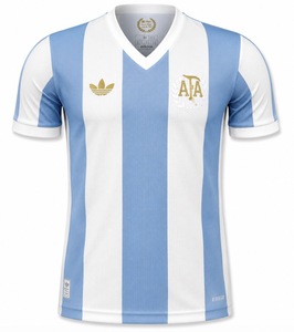 Koszulka piłkarska reprezentacja Argentyny Home 2024 50 th Anniversary Adidas Authentic #10 Messi