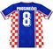 Koszulka piłkarska CHORWACJA Away Retro World Cup 1998 Lotto #8 Prosinecki