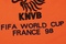 Koszulka piłkarska HOLANDIA Home Retro World Cup 1998 Nike #8 Bergkamp