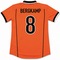 Koszulka piłkarska HOLANDIA Home Retro World Cup 1998 Nike #8 Bergkamp