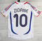 Koszulka piłkarska FRANCJA Away FINAŁ WORLD CUP 2006 Adidas Zidane nr 10, rozmiar M