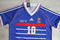 Koszulka piłkarska FRANCJA Home FINAŁ WORLD CUP 1998 Adidas Zidane nr 10, rozmiar M