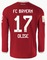 Koszulka piłkarska BAYERN MONACHIUM home 26/27 długi rękawe Authentic ADIDAS #17 Olise