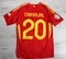 Koszulka piłkarska HISZPANIA Home EURO 2024 Adidas, Carvajal nr 20, rozmiar M