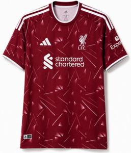 Koszulka piłkarska Liverpool FC home player version 26/27 Adidas #8 Szoboszlai