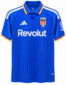Koszulka piłkarska Como 1907 home 26/27 Adidas #10 Nico Paz
