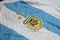 Koszulka piłkarska ARGENTYNA home World Cup 2022 Authentic Adidas, Messi nr 10, rozmiar XL