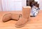 Zimowe buty ŚNIEGOWCE UGG Australia Classic, jasne brązowe , model 5825